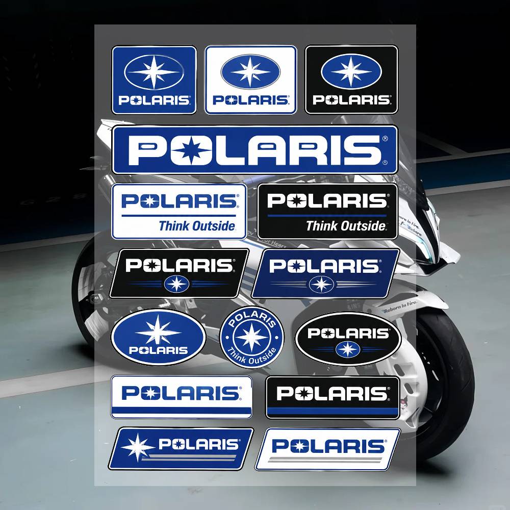 Streetwear Brand Stickers - A-A-P-po-la-ris 스트리트웨어 브랜드 스티커 세트 방수