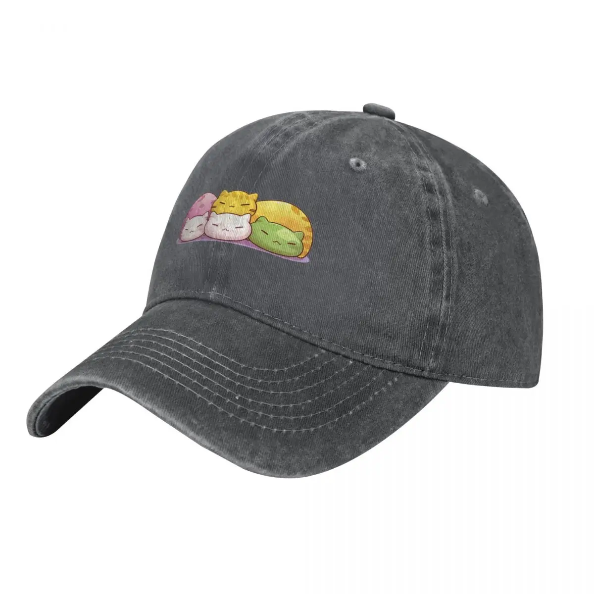 Streetwear Brand Hats - Dango Cat - 고양이는 액체입니다 야구