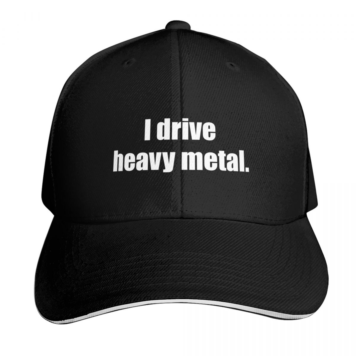 Streetwear Brand Hats - 나는 헤비메탈을 운전한다. 야구 모자 선햇