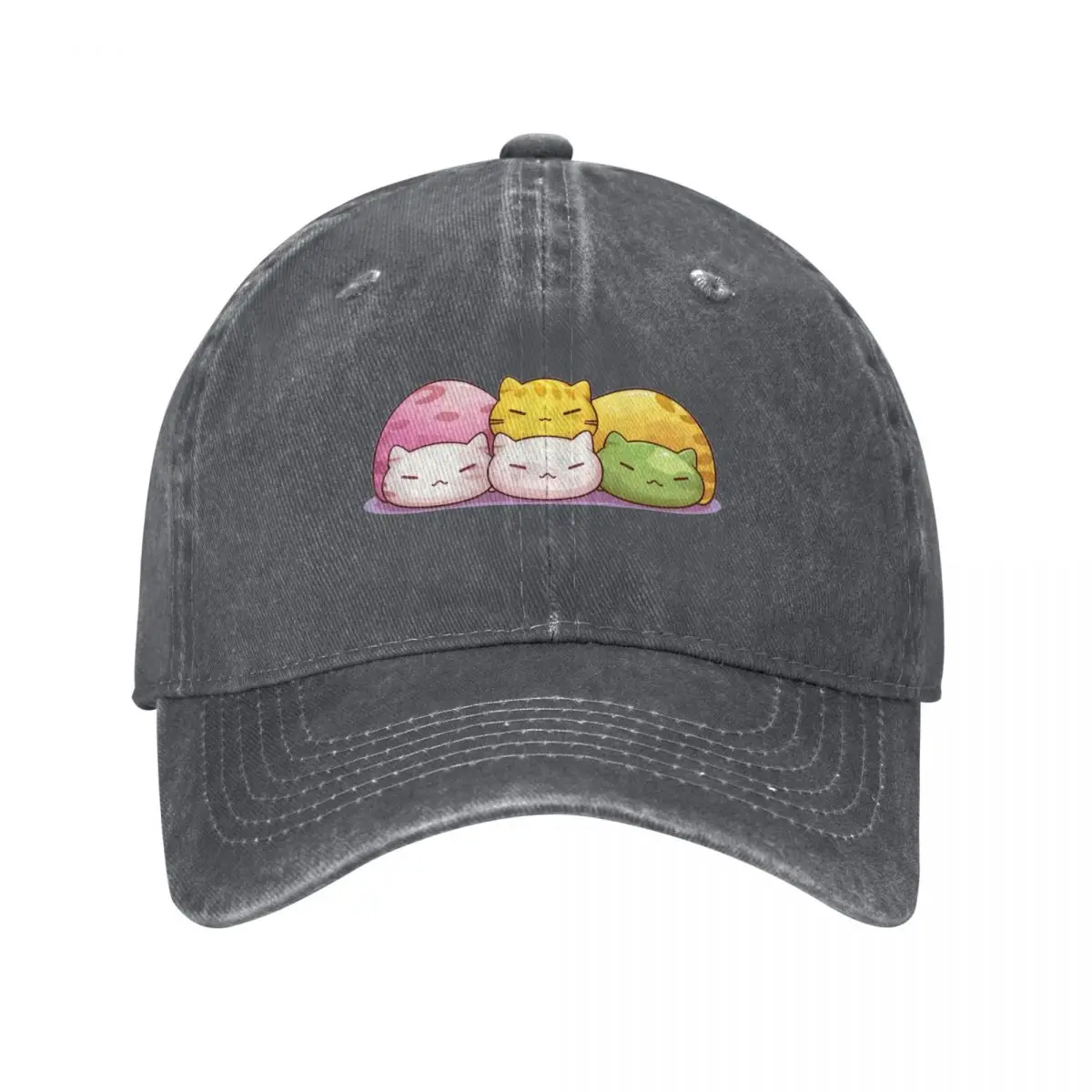 Dango Cat - 고양이는 액체입니다 야구 모자 스 - Streetwear Brand Hats 리뷰 및 가격