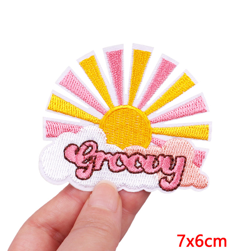 만화 무지개 수 놓은 패치 의류 철에 대한 패치에 어린 - Streetwear Brand Stickers 리뷰 및 가격